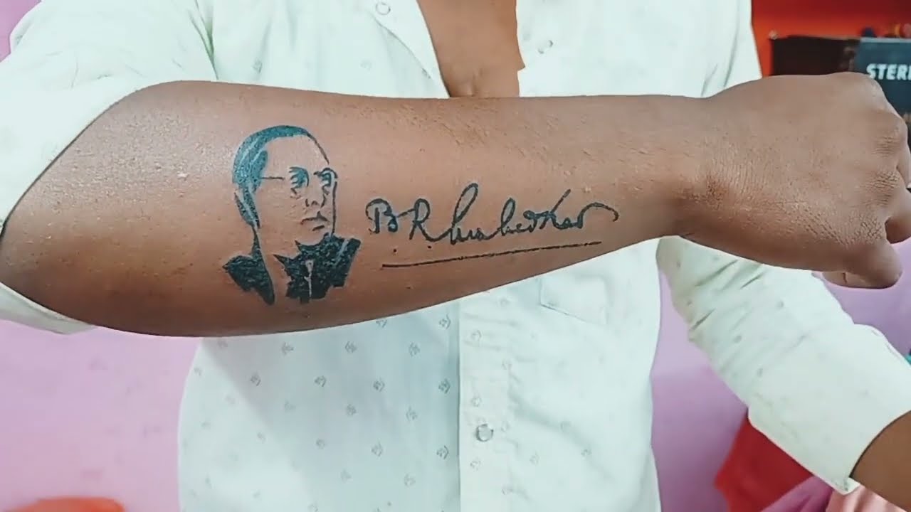 komstec Dr. B. R. Ambedkar With Buddha Tattoo Temporary Tattoo For Male And  Female - Price in India, Buy komstec Dr. B. R. Ambedkar With Buddha Tattoo  Temporary Tattoo For Male And Female Online In India, Reviews, Ratings &  Features | Flipkart.com