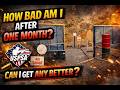 how bad am i after one month