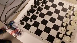 Chess board  magnetic sensing