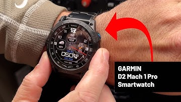 Garmin D2 Mach 1 Pro - new smartwatch for pilots (hands-on review)