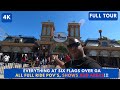 [4K] EVERYTHING at Six Flags over Georgia All Rides, Shows and Areas