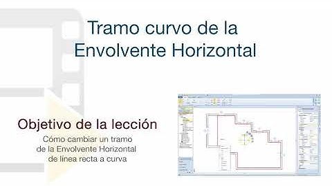 Tutorial de Edificius - Tramo curvo de la Envolvente Horizontal - ACCA software