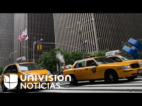 Video: Taxis versus servicios de automóviles en Nueva York