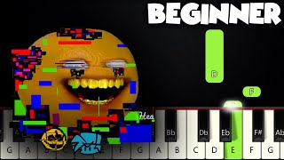 Video thumbnail of "Friday Night Funkin' Corrupted Annoying Orange | BEGINNER PIANO TUTORIAL + SHEET MUSIC by Betacustic"