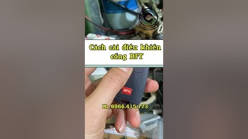 Cách cài remote điều khiển cổng BFT chính hãng#remote#dieukhien#congtudong#suachua#capsuledoor