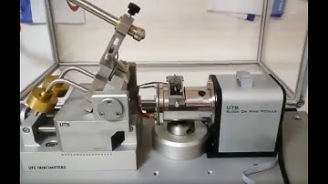 Block On Ring Module   UTS Tribometer