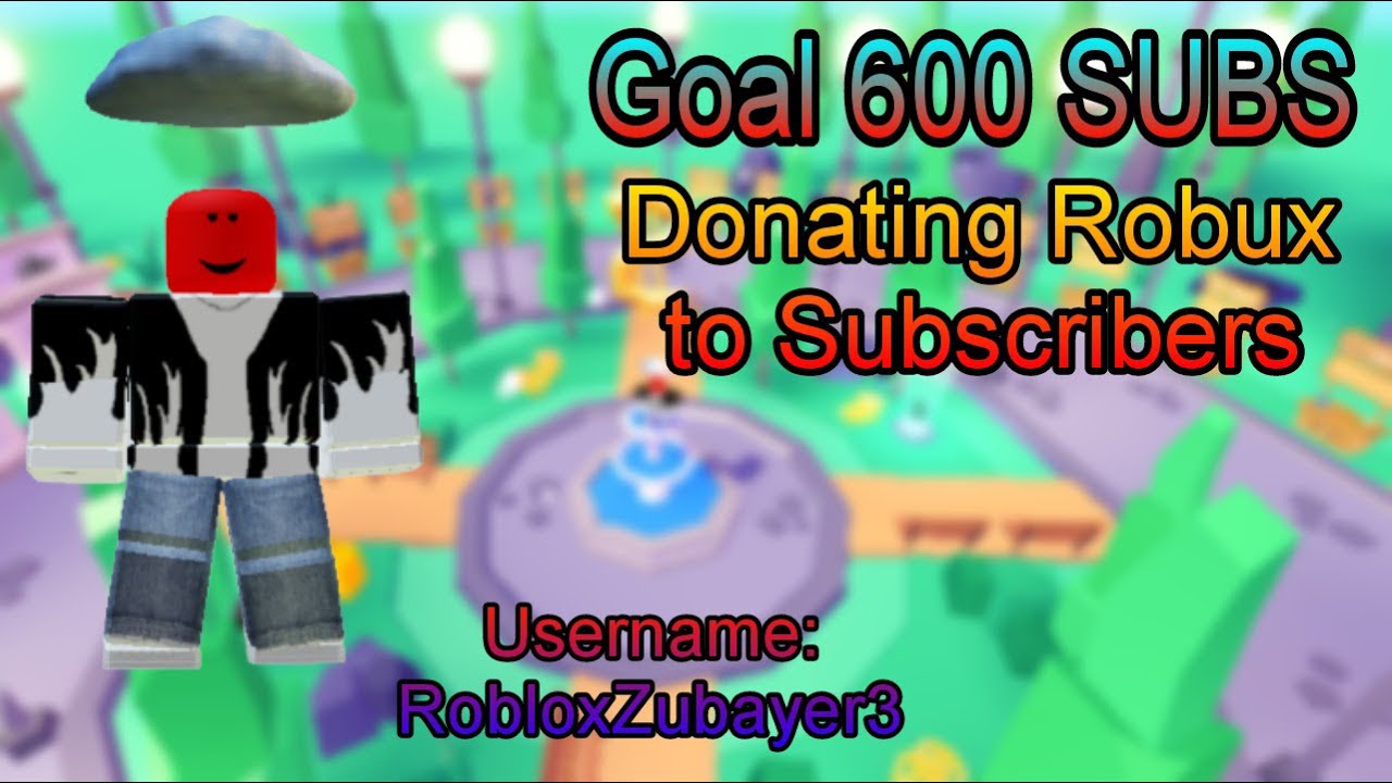 [🔴PLS DONATE LIVE🔴]Donating Robux to Subscribers Goal 600SUBS - YouTube