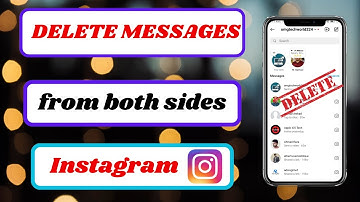 how to delete instagram messages from both sides at once|delete instagram messages both sides|2023