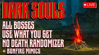 UNSCALED ITEM/ENEMY Randomizer with AUTO-EQUIP & BONFIRE MIMICS - NO DEATH RUN(s) UNSCALED ITEM/ENEMY Randomizer with AUTO-EQUIP & BONFIRE MIMICS - NO DEATH RUN(s)
