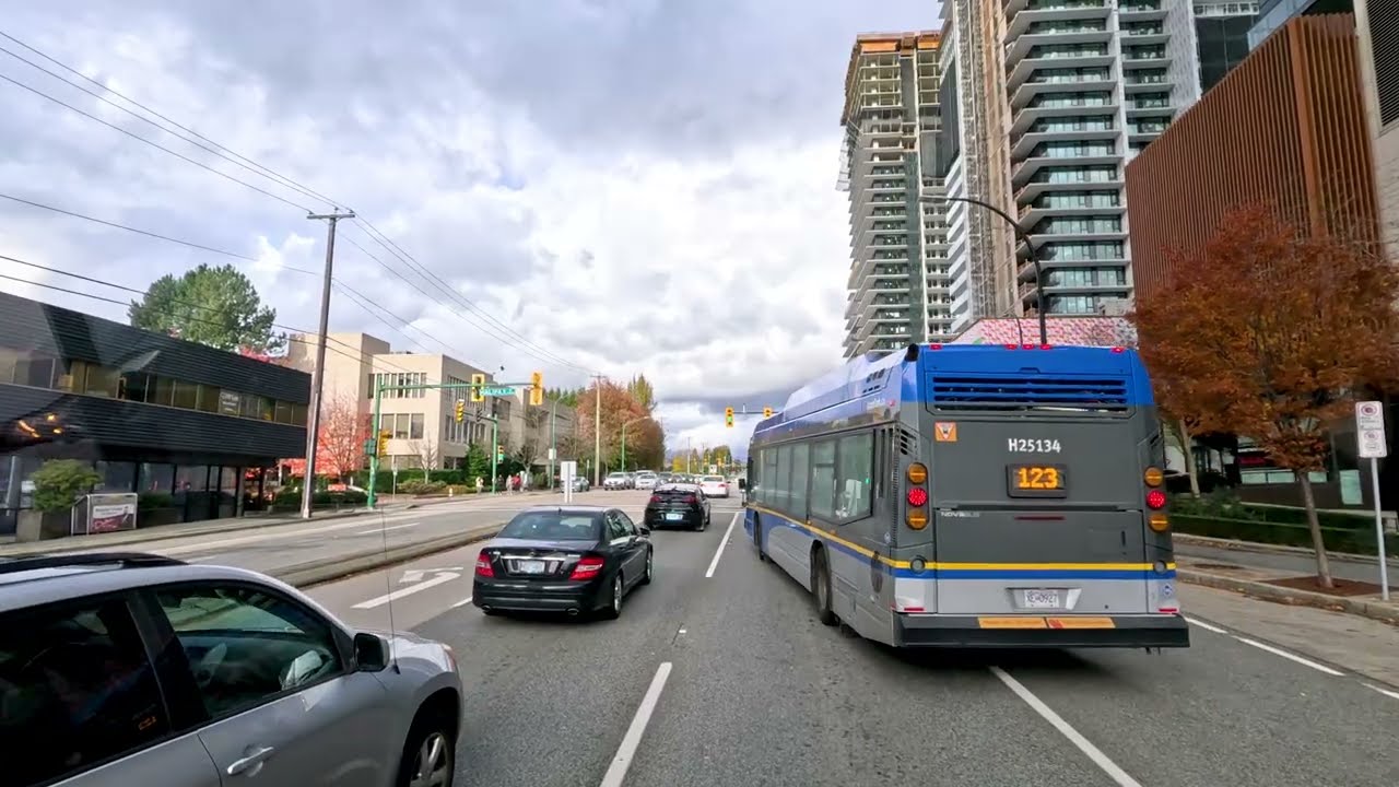 130 Phibbs Exchange - Crossing Burnaby on a Blustery Autumn Day (Ambient sounds)