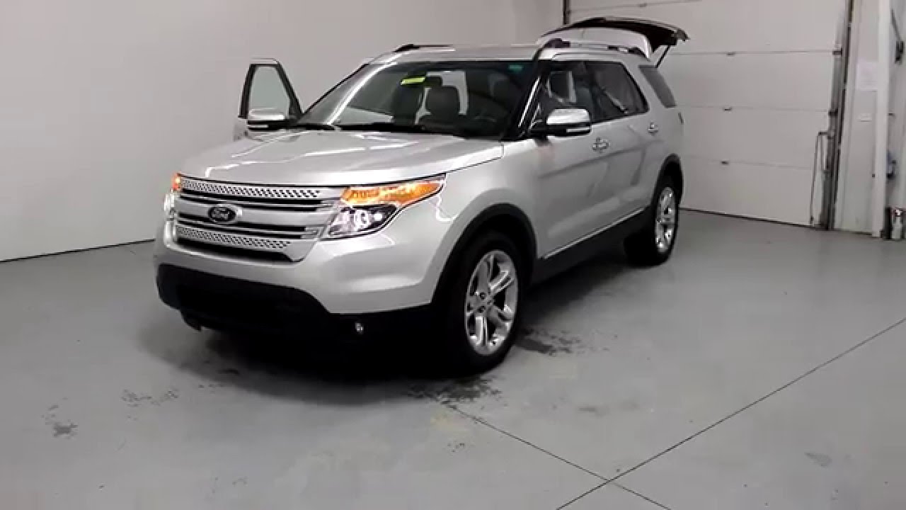 15 Silver Ford Explorer Limited 4wd Youtube