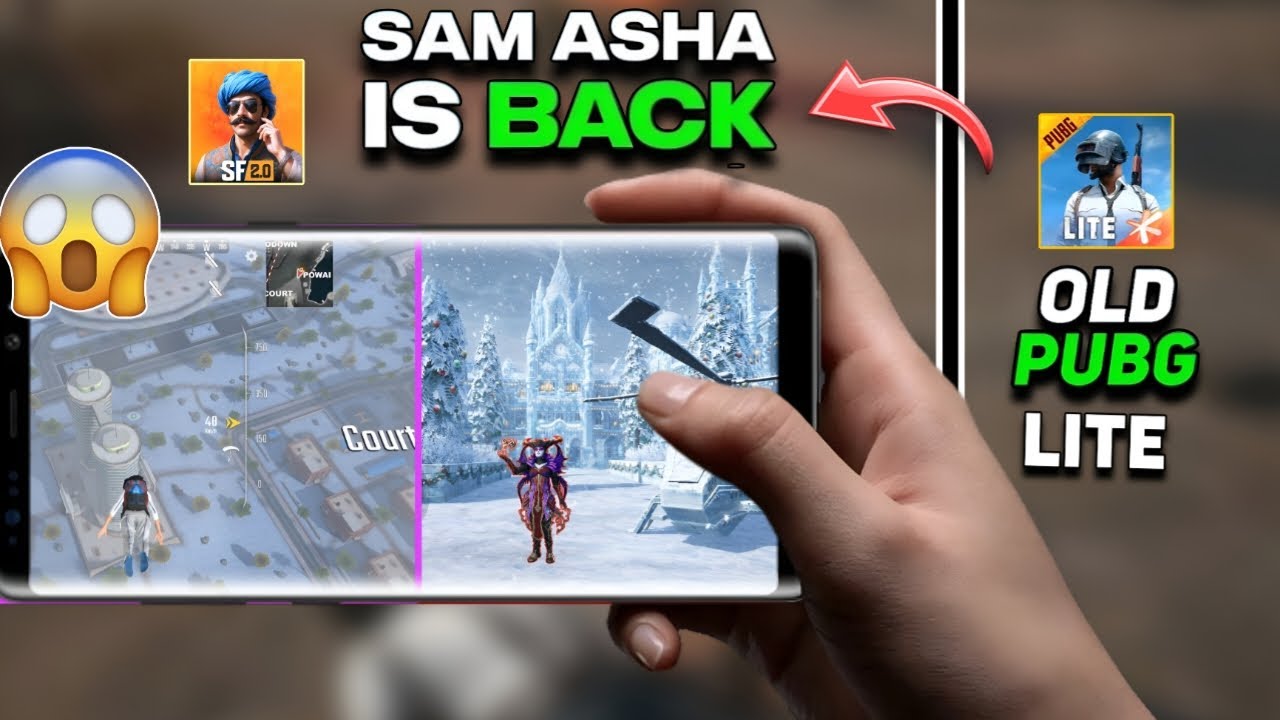 SAM ASHA IS BACK 😱 | Old PUBG Lite Nostalgia in ScarFall 2.0?!