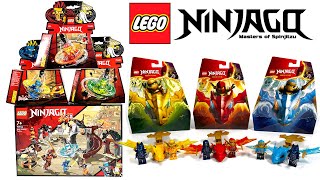 All LEGO Ninjago Spinning 2024-2022 Ninja Rising Dragon Strike Compilation/Collection