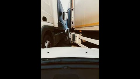 Distracted Driver Crashes Into AttenuatorTruck - DRAMATIC CRASH #carcrash #dashcam #shorts