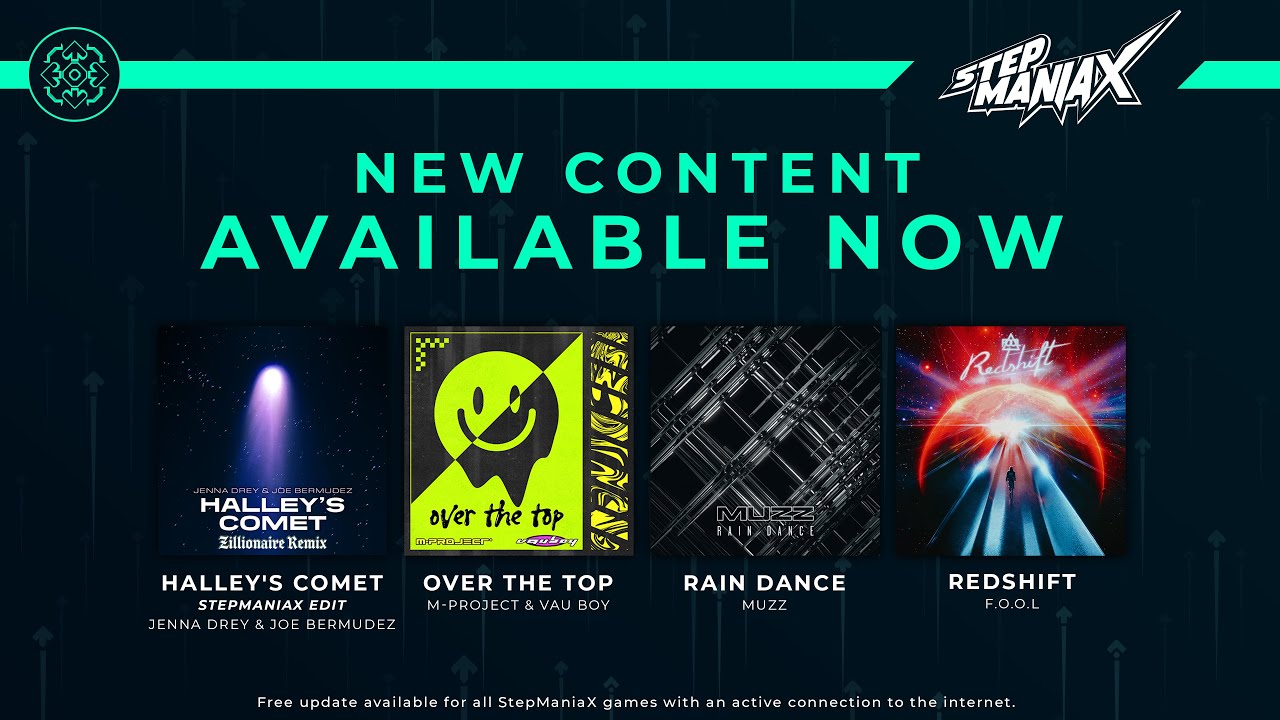 StepManiaX Content Update #61 - 4 New Songs! - YouTube