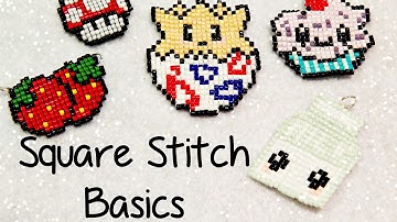 DIY Square Stitch Basics : How To! ¦ The Corner of Craft