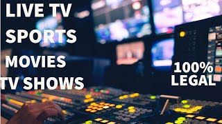 Live Tv With Sports Movies And More  100% LEGAL image