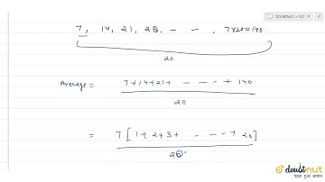 "Find the average of first 20 multiples of 7."
