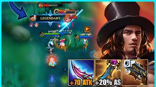 THE MOST UNFAIR CLINT BUILD IN MOBILE LEGENDS! (100% LIFESTEAL SUSTAIN)