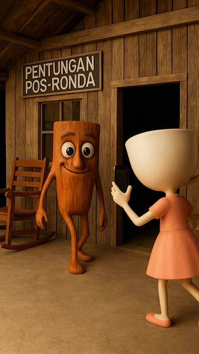 'PENTUNGAN POS-RONDA' ✨ #shorts #viral #animated