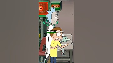 You build a MATRIX to punish them for a PHONE CHARGER??? #rickandmorty #shortvideo #shorts #trending