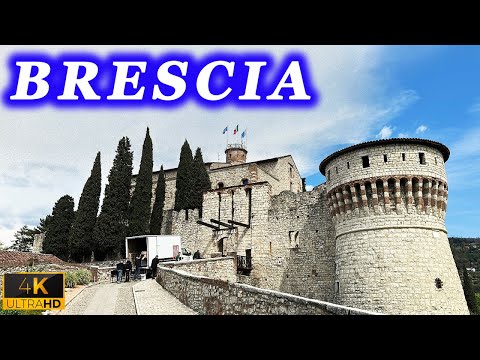 Brescia, Italy 🇮🇹 - Explore this Charming Italian City | ☀️ April 2023 ☀️  | 4k Video