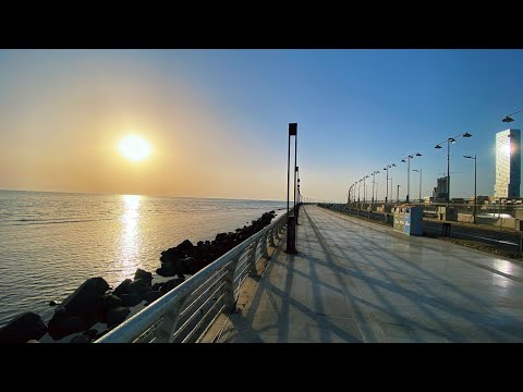 ASMR | Chasing Sunset Serenity by the Beach  | Gentle Ocean Sounds, Birdsong & Nature's Tranquility