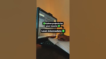 Projects for your resume #python #pythonprogramming #coding