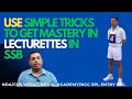 Use Simple Tricks To Get Mastery In Lecturettes In SSB