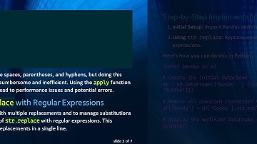 How to Efficiently Substitute Characters in a Pandas DataFrame Using str.replace