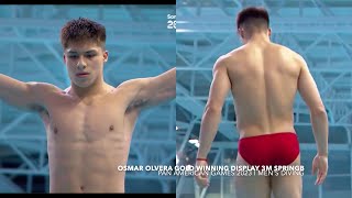 Osmar Olvera Mexico 🥇 Winning Display Men's 3m Spring Board Diving Finals |  Pan American Games 2023 screenshot 3