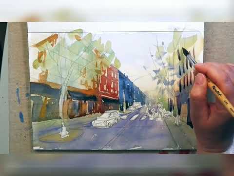 Рисуем пейзаж. (Все техники в одной книге). Знакомство с книгой.