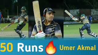 Umar Akmal 50 Runs || Paramount Premier League Ramzan Cup 2023 || QS Sports Hub