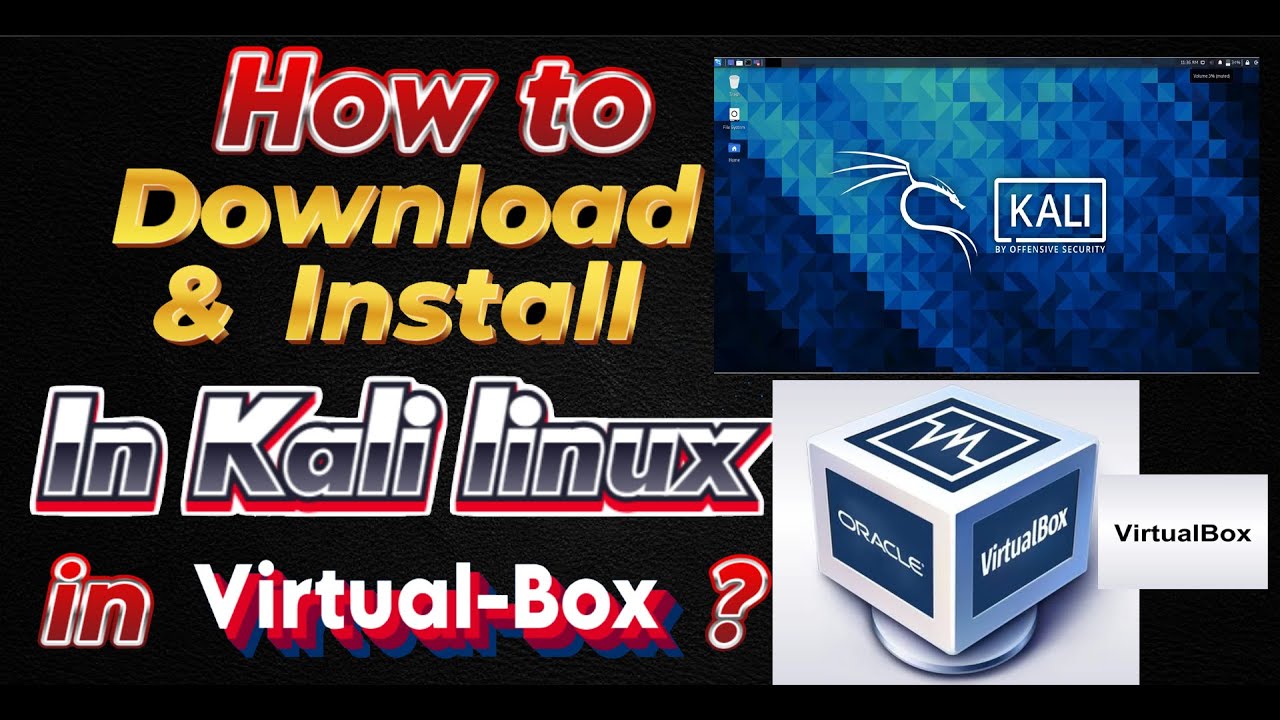 How to Downloads & Installation Kali Linux ? - YouTube