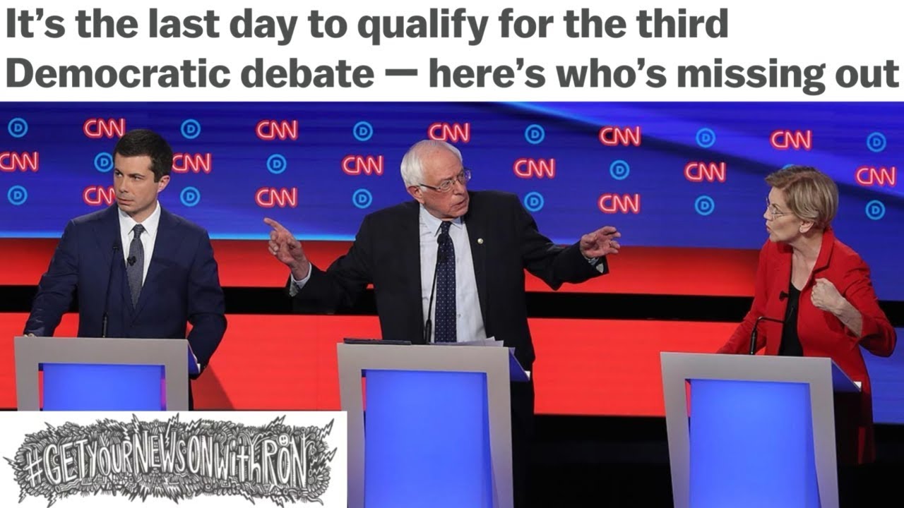 Here's Who Qualified For The Third Dem Debate - YouTube