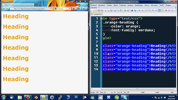 CSS introduction: classes and ids (english)