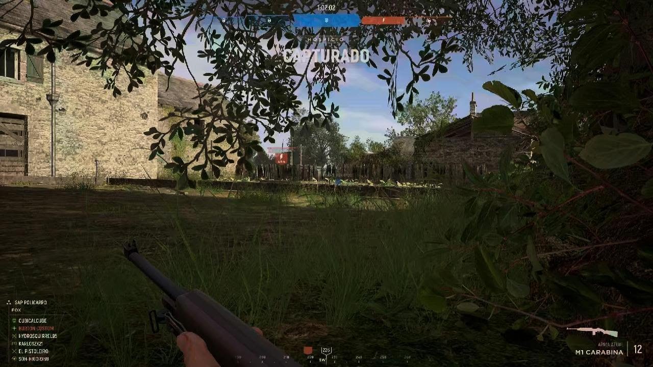 Hell Let Loose - caindo Atirando