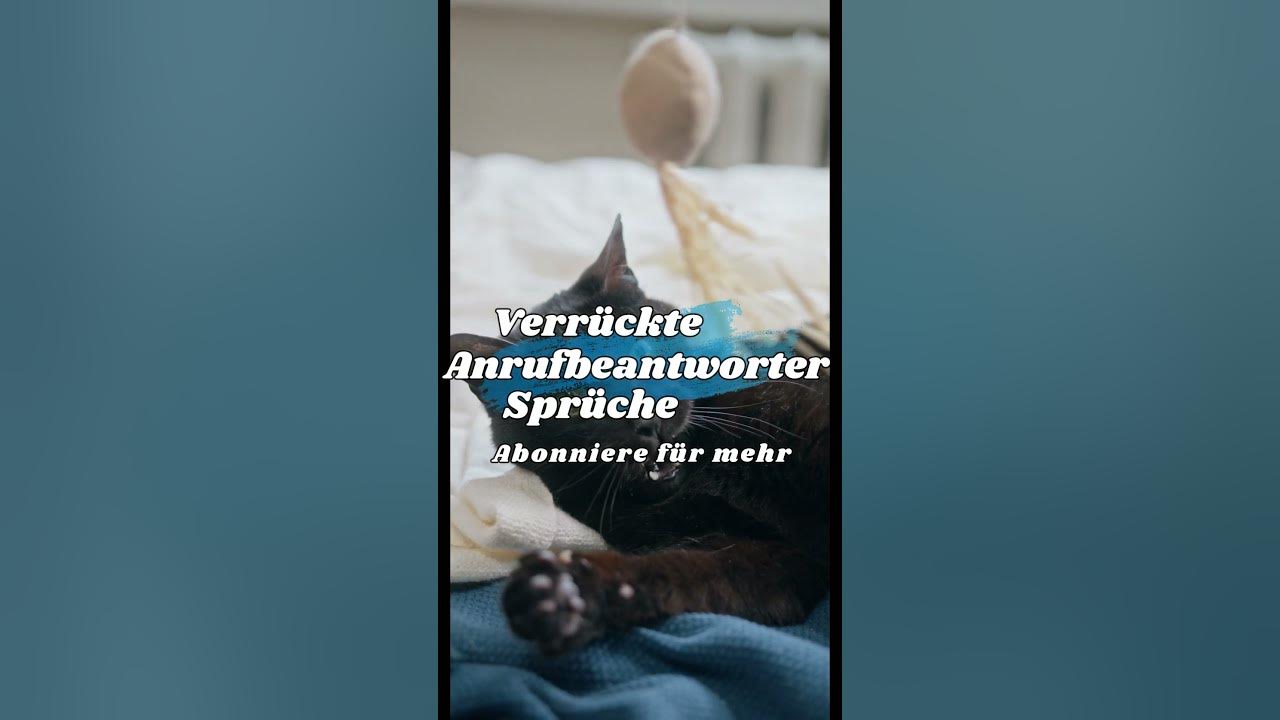 Verrückte Anrufbeantworter Sprüche shorts YouTube