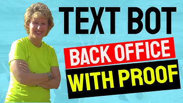 Textbot.ai | Back Office Tour With Real Proof!