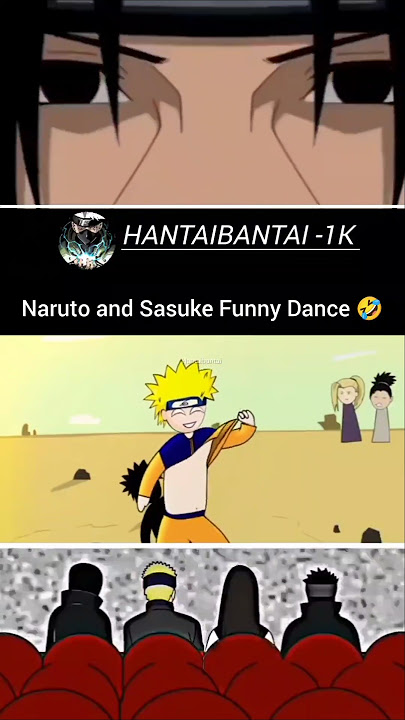 Naruto and Sasuke Funny Dance 🤣