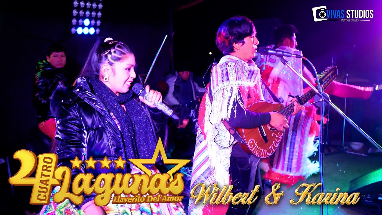 CUATRO LAGUNAS   EN VIVO - EN LA BODA DE WILBERT & KARINA - HUATTA GRANDE N-1