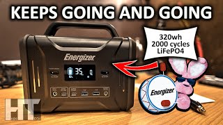 ENERGIZER 300w LiFePo4 Solar Generator Portable Lithium Ion Power Station Review