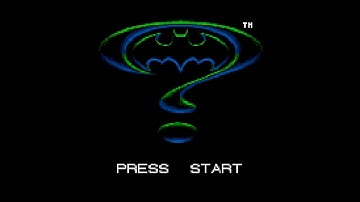 Batman Forever (Game Gear 60Hz) - Intro / Attract Mode