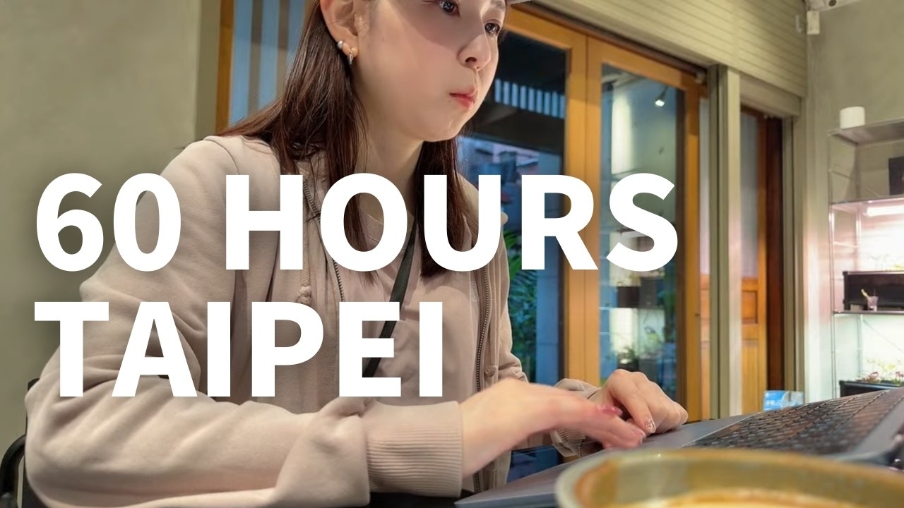 60 Hours in Taipei | Café Work & Taiwanese Food