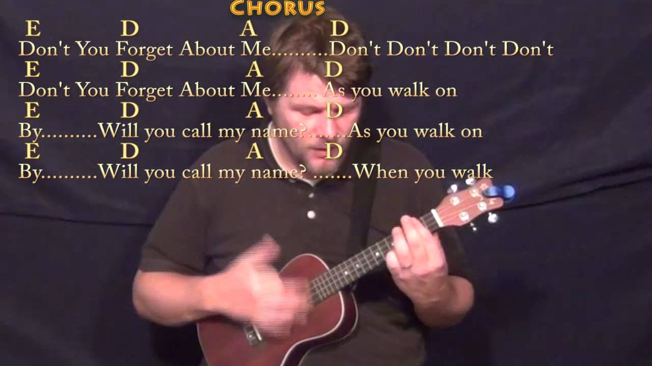 Don't You About Me (Simple Minds) Ukulele Cover Lesson with Chords/Lyrics YouTube Don't You About Me (Simple Minds) Ukulele Cover Lesson with Chords/Lyrics YouTube