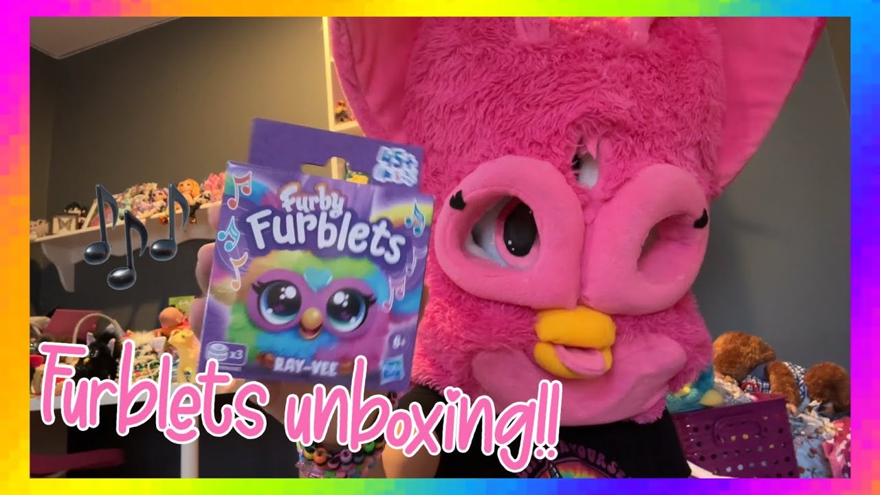 Furby Furblets 2023 “Ray-vee” unboxing!