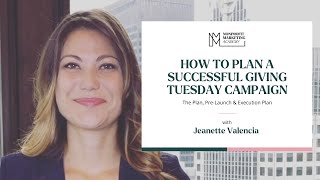 GivingTuesday MASTERCLASS: How to Create a Successful Giving Tuesday Campaign