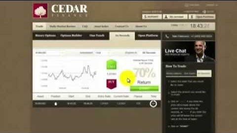 How To Make Money Online At Cedar Finance+ 60 Seconds Trade