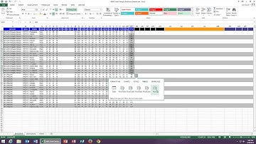 Excel 2013   Quick Analysis