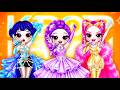K-Pop Demon Hunters Music Contest! Rumi, Mira &amp; Zoey Stage Glow Up! | DIY Fashion Paper Dolls